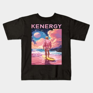 Surf Kenergy - I am Kenough Kids T-Shirt